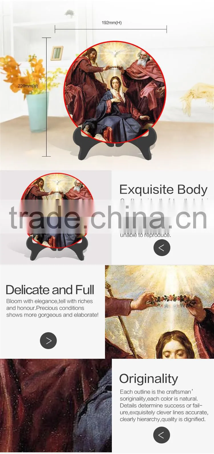 Religious themed arts and crafts,Europe decorative products,Religious Gifts