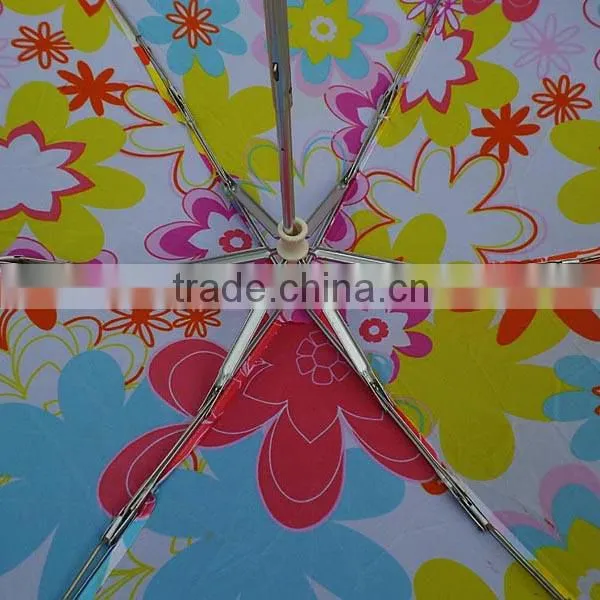cheap promotion heat transfer Folding Umbrella