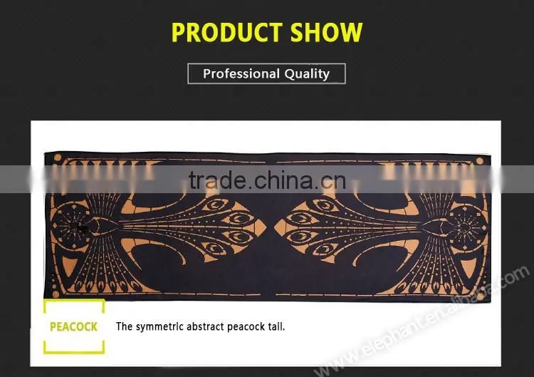 Outdoor sports easy to carry antibacterial recyclable soft mini yoga towel