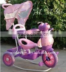 pink baby tricycle