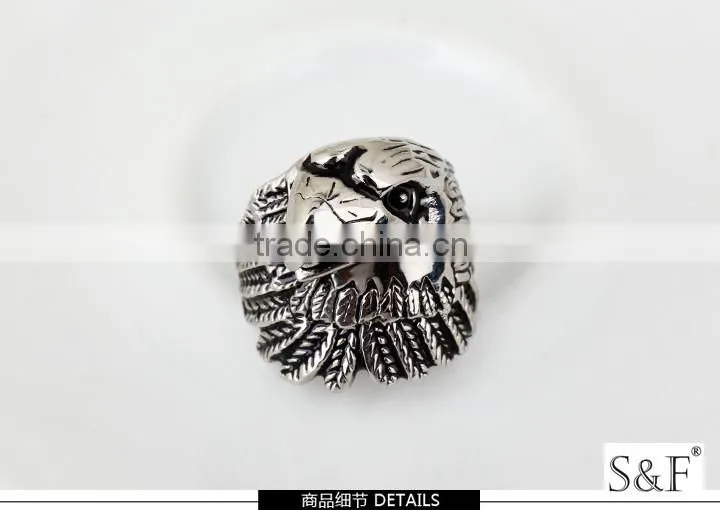 14531136 eagle steel ring wholesale stainless steel jewelry in usa