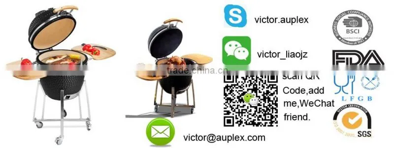 Auplex Outdoor Lifestyle Ceramic Bbq Grill,Charcoal Bbq,gas barbecue grill