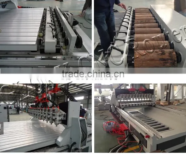 Jinan 3D Scanner 4Axis 3D CNC Milling Machine CNC Router Engraver Machine with Multi-rotary