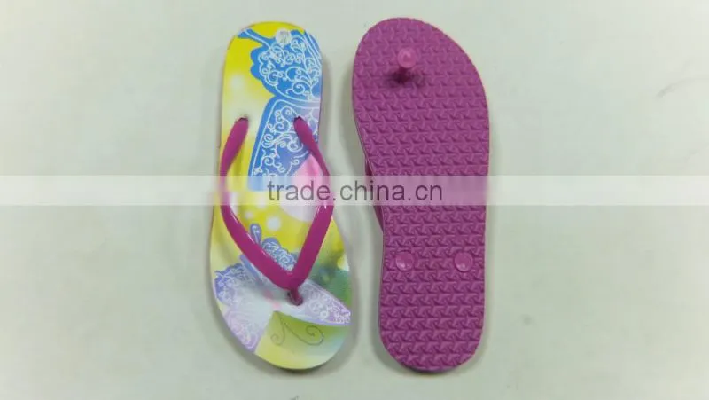 2016 new design women butterfly slipper slipper