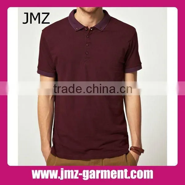 100% pique cotton custom polo shirt design