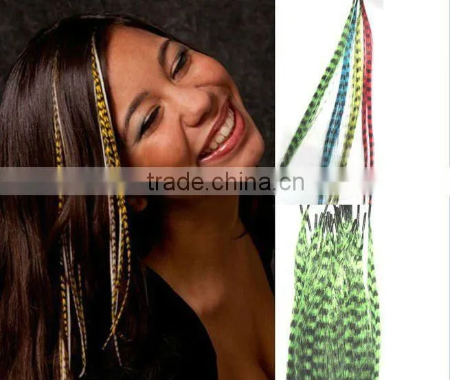 wholesale colorful synthetic hair extension colored hair extension