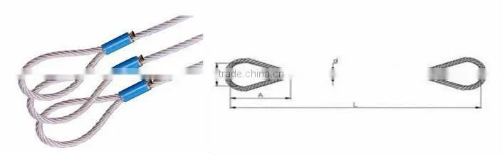 Stainless Wire Rope Lifting Sling