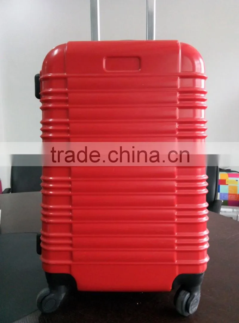 Eminent beautiful colorful ABS+PC 3 piece rolley luggage set