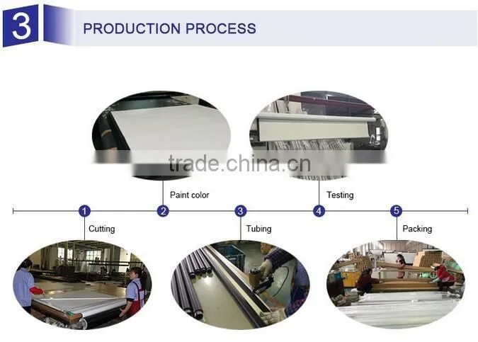 Motorized Projection Screen 50"~200"(with CE /ROhs/FCC certificates)