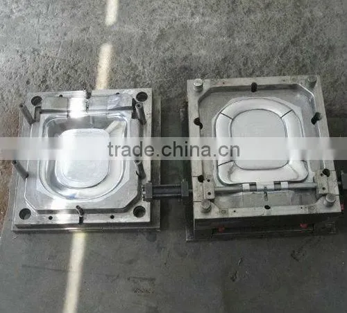 High polish plastic toilet mould commodity injection toilet seat mould plastic potty mould