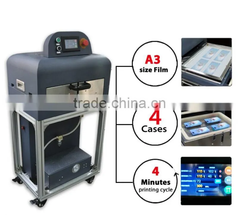 3D vacuum heat press machine /3D heat transfer flim machine/ sublimation flim machine