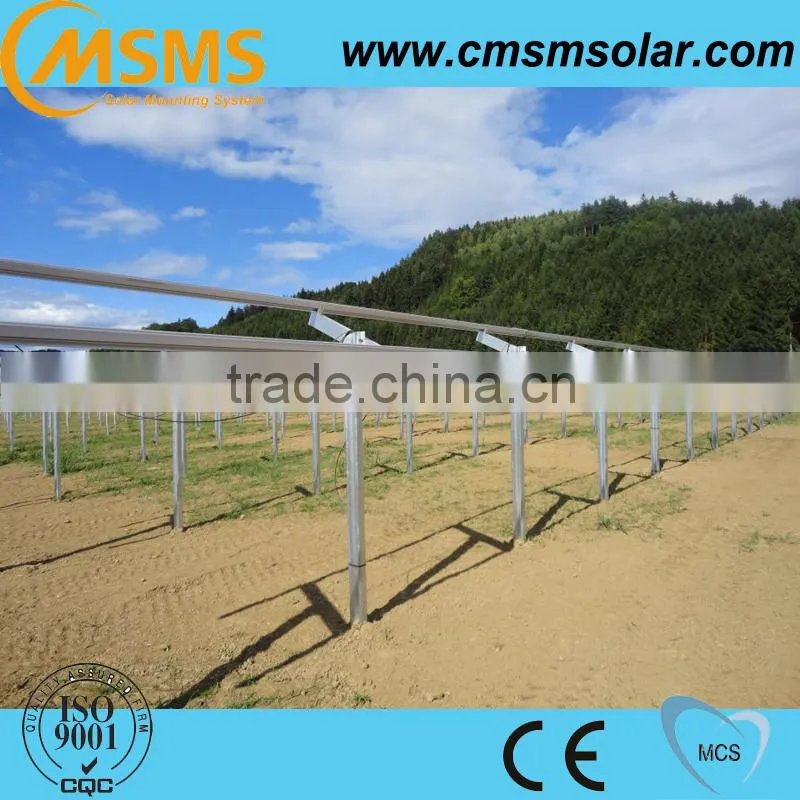 Customized metal solar pole mounting brackets