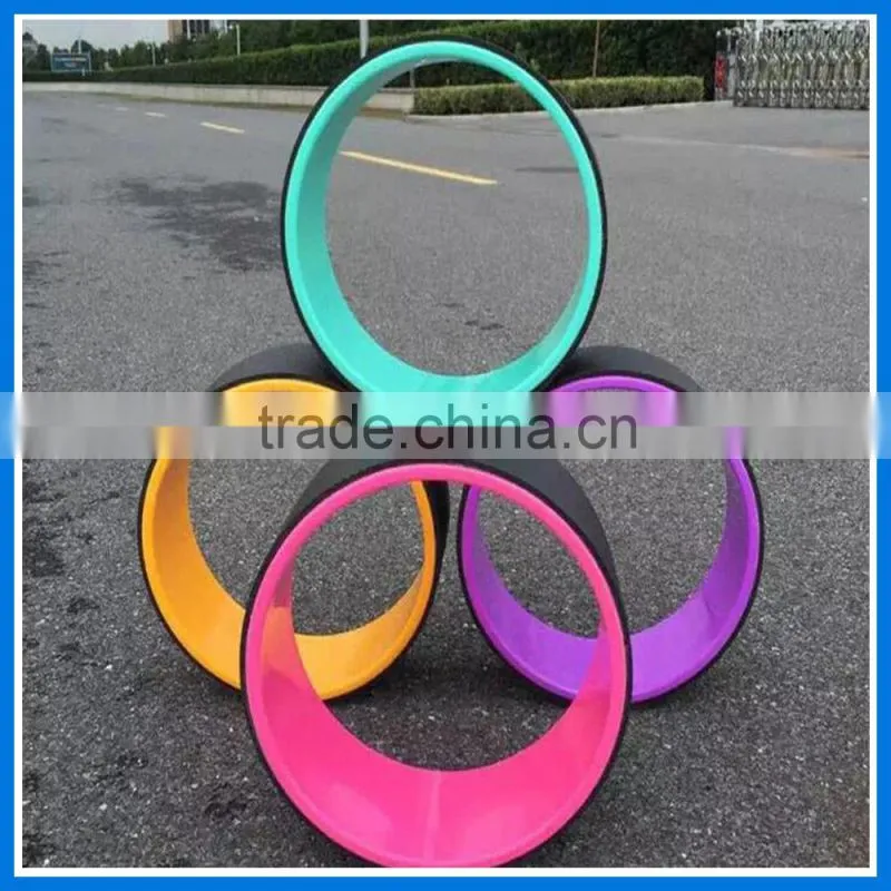 High Quantity Colorful dia33mm Fitness Yoga Wheel