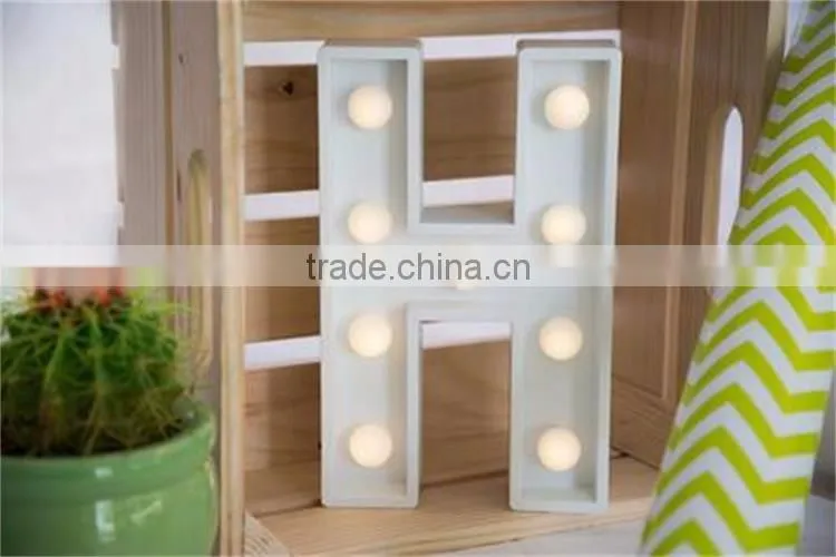 direct manufacture of marquee letter light