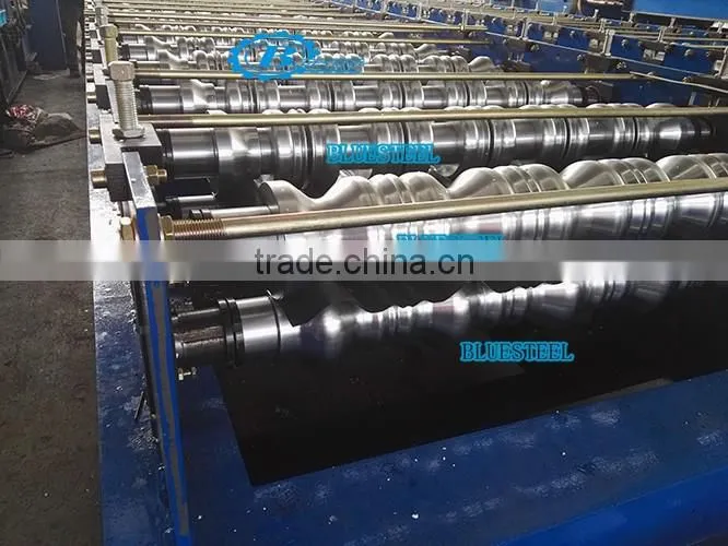 Glazed Tile Metal Roofing Sheet Roll Forming Machine