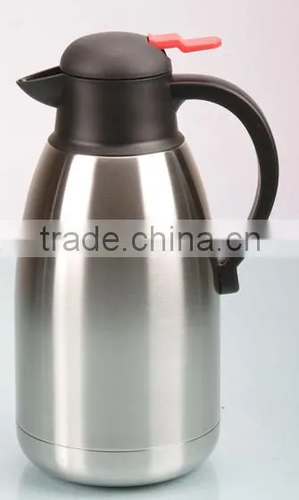 1.8L hot selling classic promotional FDA LFGB stainless steel thermos insulated coffee pot expresso
