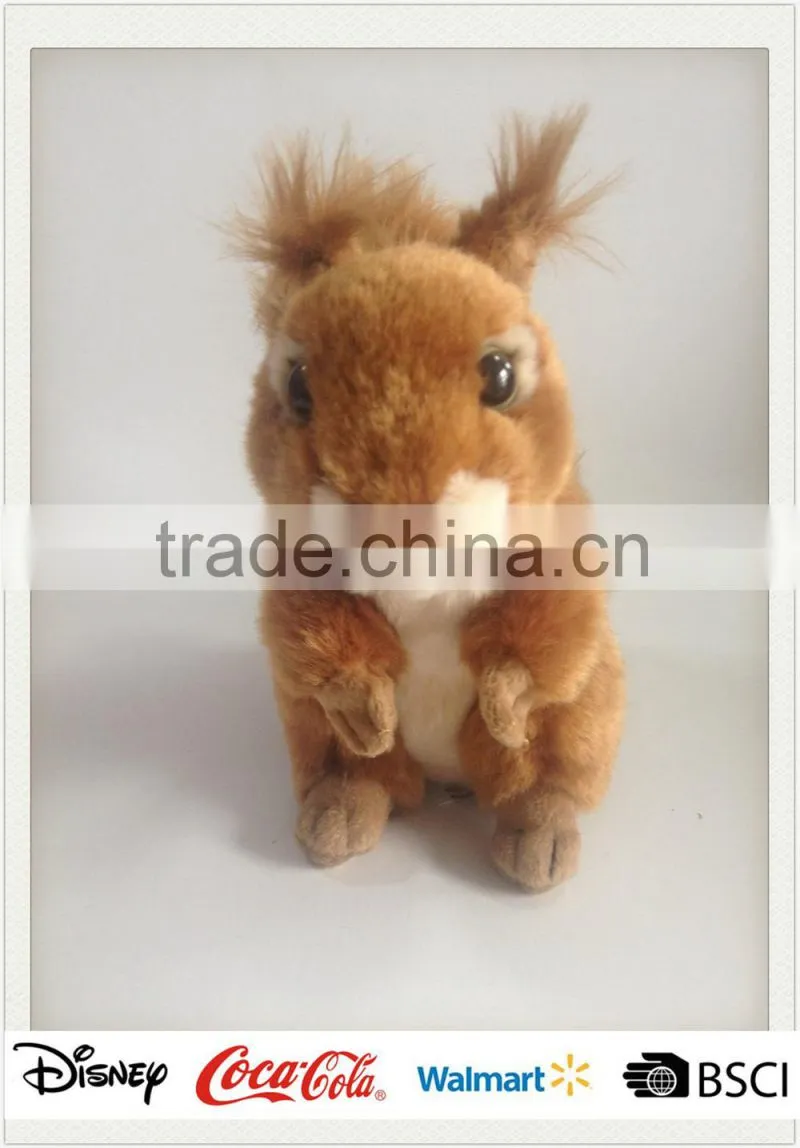 Lifelike Plush Squirrel