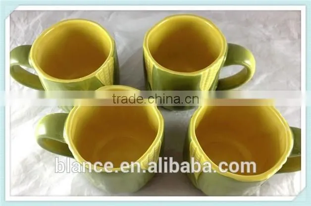 3d ceramic corn coffee mug corn design cup