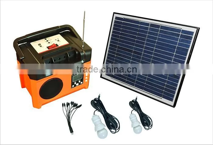 Mini solar powered system/portable solar DC power generator/home use 10W
