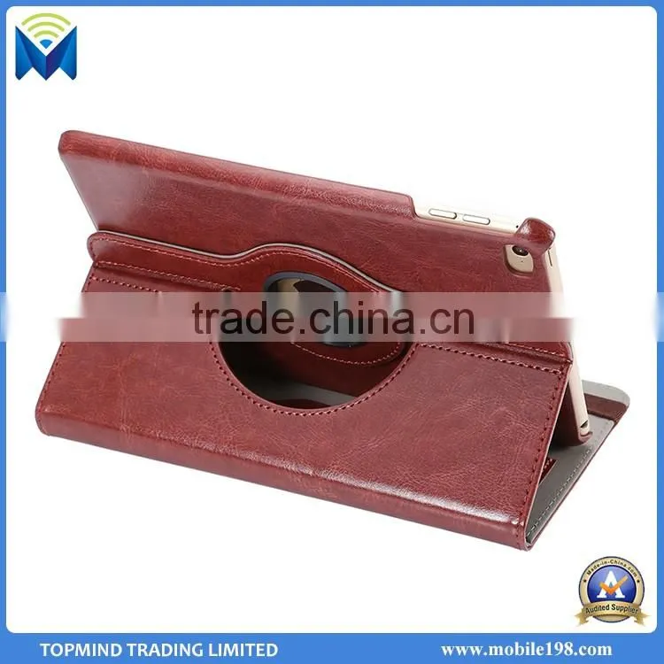 Hot selling 360 degree rotatable stand case for ipad mini 4 tablet case