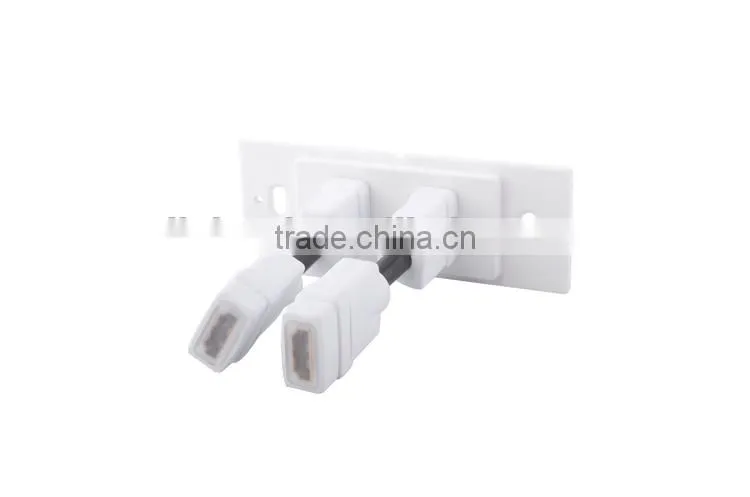 LINK-MI LM-EW02 Dual Port Home Theater HDMI Keystone Wall Plate Best Buy