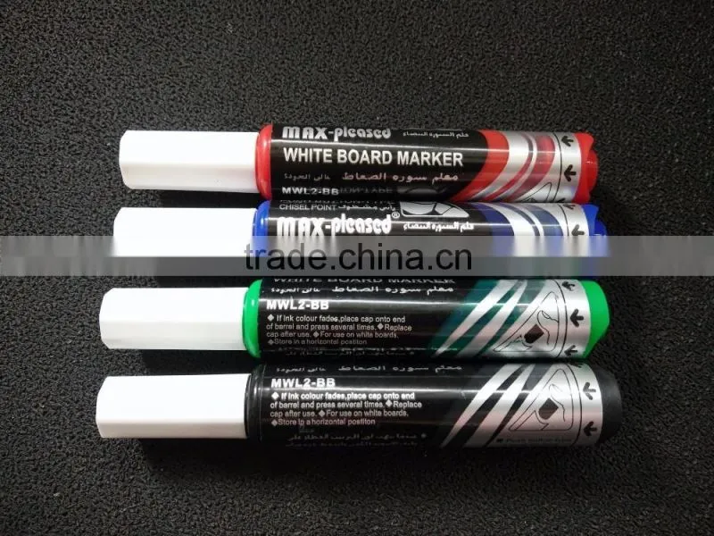 High quality refill ink white board marker pen with long life