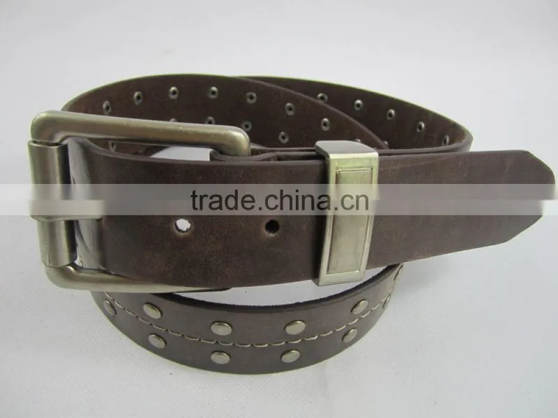 mens rivet metalstud belt for men