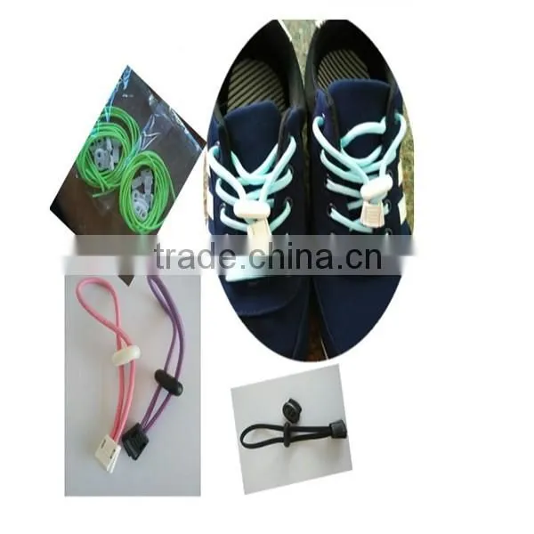 Locking Shoe Laces Elastic Shoelace Running/Jogging/Triathlon/Sports 120cm No Tie Shoe Laces