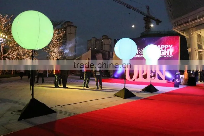 2015 hot sell ! elegant inflatable light balloon with stand from china wholesale