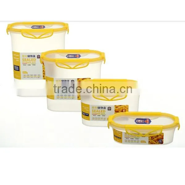 Wholesale Lockable Lid Plastic Storage Boxes 1150ml