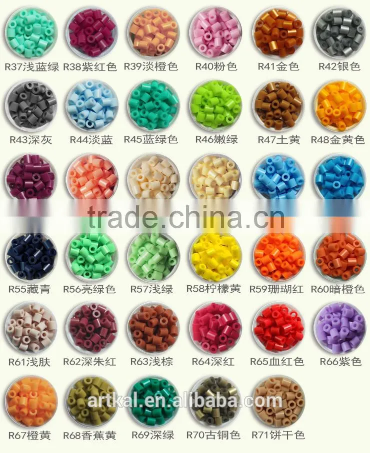 Christmas Gifts Artkal Fuse Beads SL801Diy Intelligent Toys Sea World Children Unique Plastic Puzzle Game