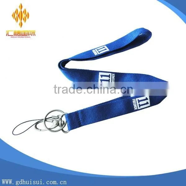 Sport whistle polyester lanyard