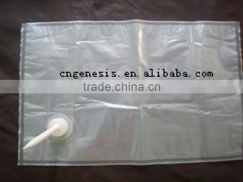 reusable pouch with valve /plastic bag in box