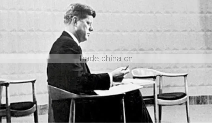 The Kennedy President Election Replica Wood Hans Wegner chair designer wood dining chair