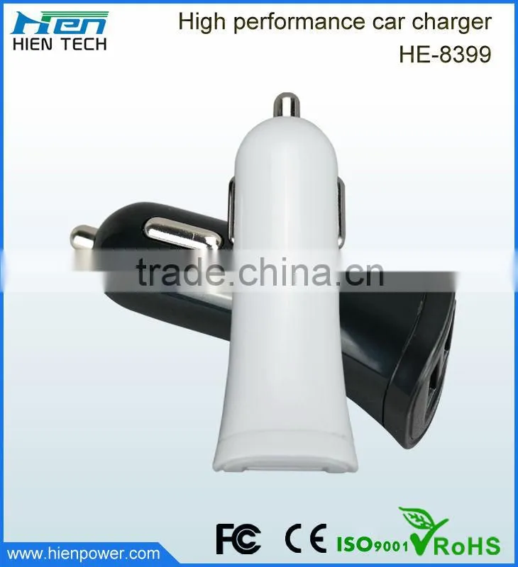 2015 New Product Universal Car Charger With 2 USB Output 5V 3.4A,Double Usb Car Charger Cigarette Lighter Adapter
