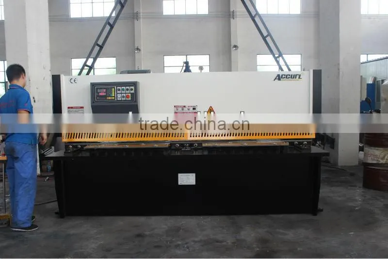QC12Y-16*2500 Hydraulic Shearing Machine with NC system
