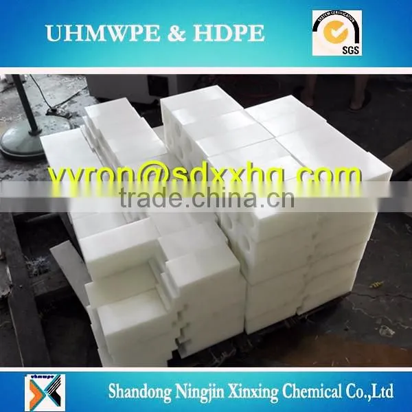 Machining CNC customersize made UHMWPE plastic parts