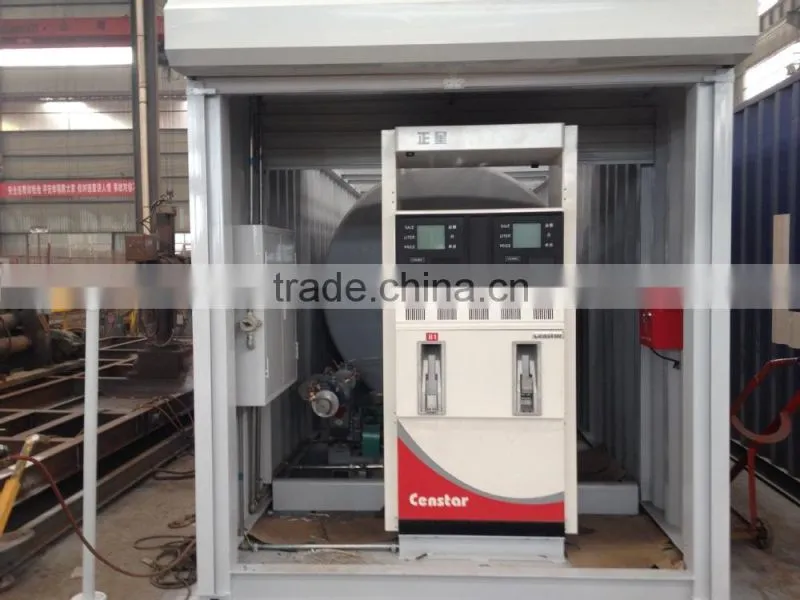 20 feet container mobile petrol station