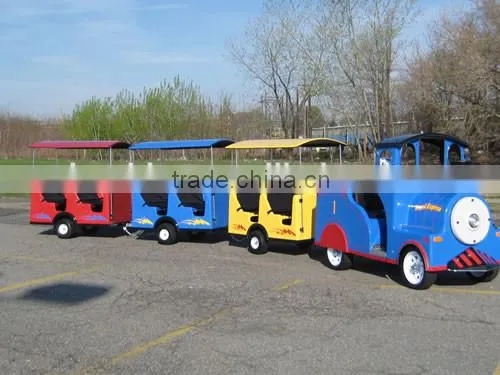Amusement carnival Trackless Trains for Sale, party rental rides