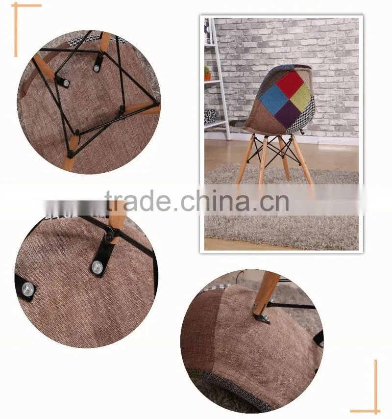 Beautiful fabric chair series for sale