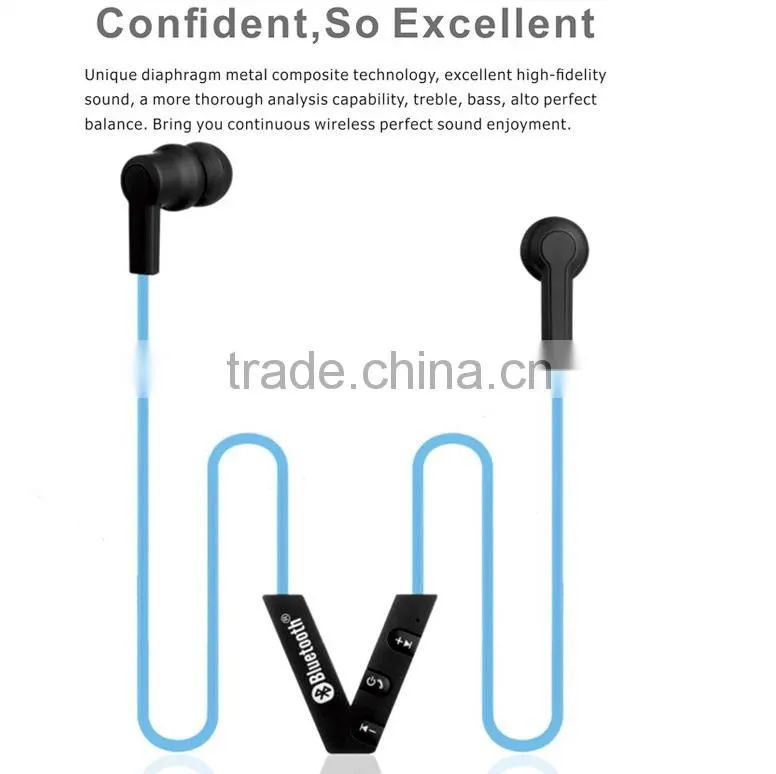 V4.1 Sports Stereo Bluetooth Wireless Headset Headphones With Excellant Deep Bass