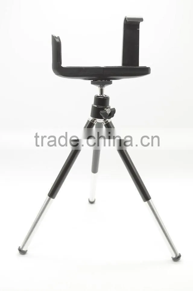 Carry-home Universal Mounting Phone Tripod for Phone and Camera with Metal Holder