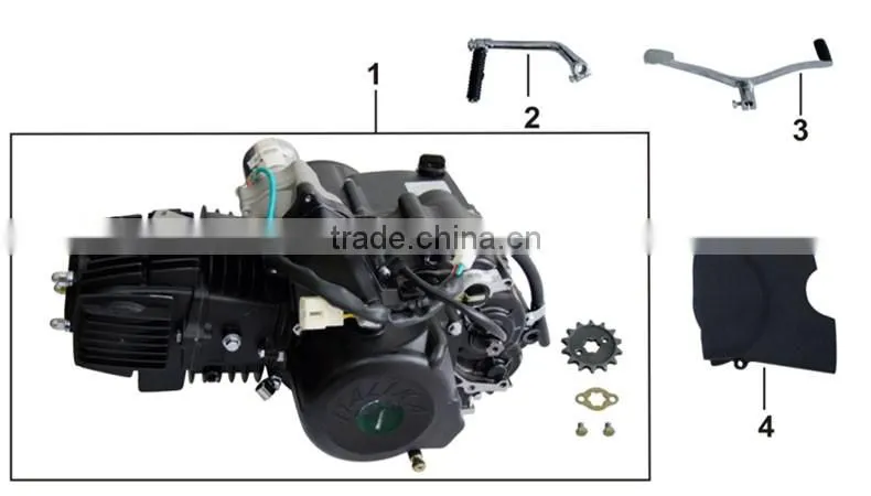High quality engine comp. arm assy pedal for sale for AT110