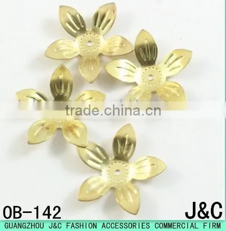 The latest summer sandals ornaments copper flower