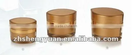eye shape acrylics cosmetic jar