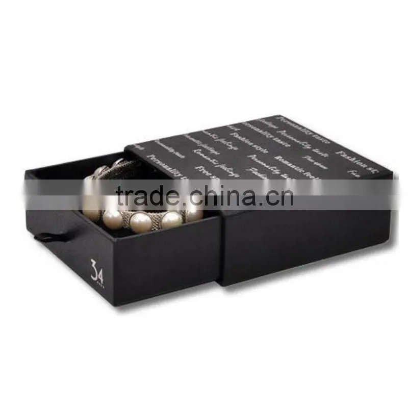 High quality jewellry packaging boxes with lid / mens jewelry box