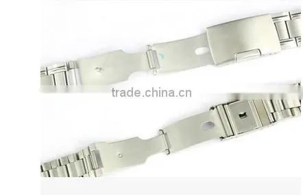 Custom high quality 316L stainless steel gold/silver watch strap,banding for watch strap
