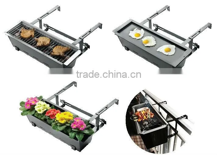European popular Portable balcony bbq grill