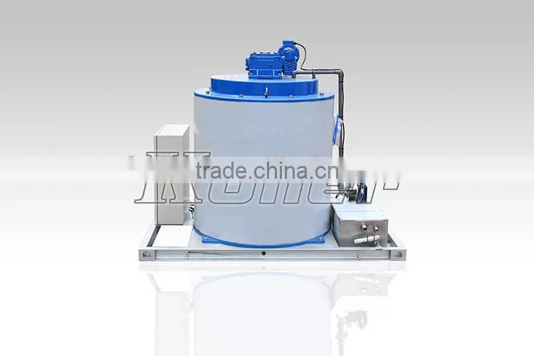 Koller flake ice machine evaporated durm with ice cutter for heat exchange