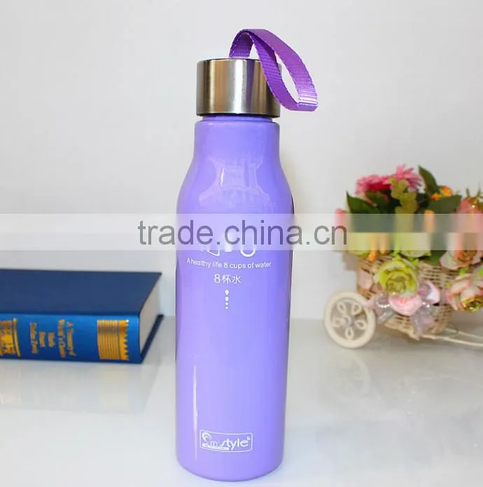 new product fruit infuser sports joyshaker drink bottle with straws